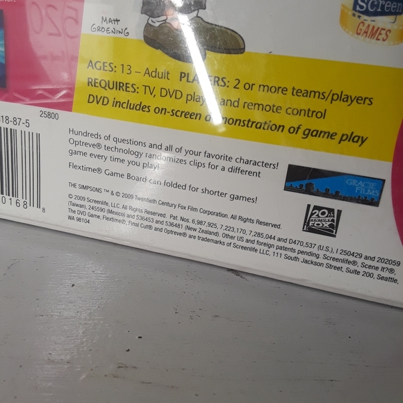 THE SIMPSONS Scene It DVD Party Trivia Board Cartoon TV Show Game NWT - Picture 7 of 11